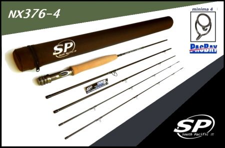 South Pacific NX376-4 3wt fly rod